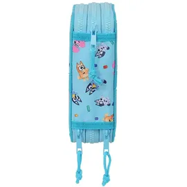 Safta Bluey Triple 36 Units Filled Pencil Case One Size