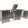 MCW Mülltonnenverkleidung MCW-E83 263 x 116 x 80 cm silber