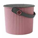 sceltevie Hachiman Aufbewahrungseimer Omnioutil Mini 4 L 4-tlg. rosa