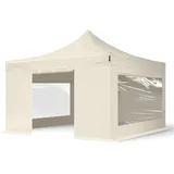 TOOLPORT 4x4m Stahl Faltpavillon