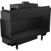 Kratki Gaskamin KRATKI LEO 100 links Erdgas ∅ 100/150