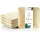 Wisefood Palmblatt Teller quadratisch 20 x 20 cm 25 St. Natur