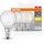 Osram LED-Tropfen 4W E14 3er Pack (819399)