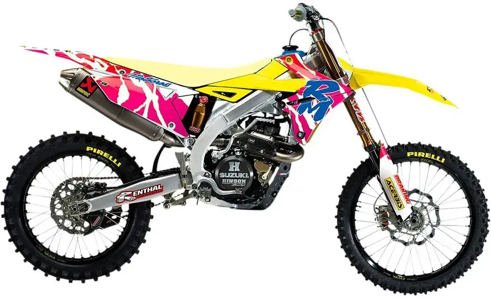 Blackbird Racing Retro Suzuki Rm-z 450 18 2320aa Grafik-kit - One Size