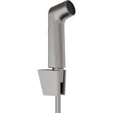 Hansgrohe Bidette Handbrause S mit Porter S Brausehalter und Brauseschlauch 125cm, 29238340