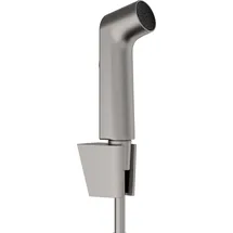 Hansgrohe Bidette Handbrause S mit Porter S Brausehalter und Brauseschlauch 125cm, 29238340
