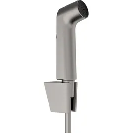 Hansgrohe Bidette Handbrause S mit Porter S Brausehalter und Brauseschlauch 125cm, 29238340