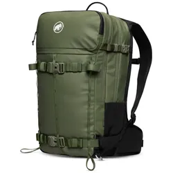 Mammut Winter-Wanderrucksack Nirvana (für Skitouren) dunkelgrün/schwarz - 28 Liter