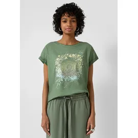 QS T-Shirt Grün M