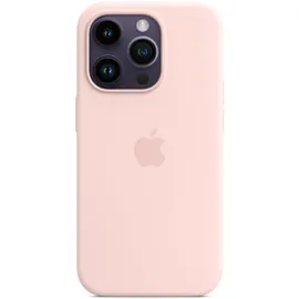 Apple iPhone 14 Pro Silikon Case MagSafe - Chalk Pink