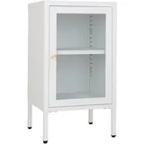 House Nordic Dalby Vitrine 38 x 35 x 70 cm Weiß
