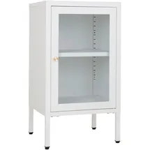 House Nordic Dalby Vitrine 38 x 35 x 70 cm Weiß