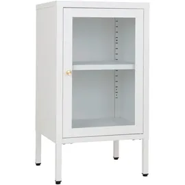 House Nordic Dalby Vitrine 38 x 35 x 70 cm Weiß