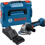 Bosch GWS 18V-8 Professional inkl. 1 x 4,0 Ah + Ladegerät + L Boxx