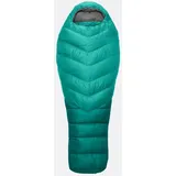Rab Women's Alpine 400 - Daunenschlafsack - Left-Zip - atlantis