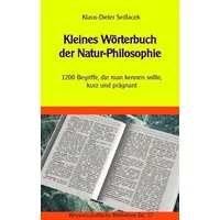 BoD – Books on Demand Kleines Wörterbuch der Natur-Philosophie