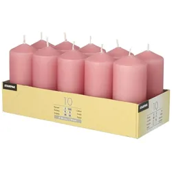 PAPSTAR Stumpenkerzen 9 cm rosa