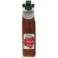 Fuchs Gewürze – Paprika geräuchert, gemahlenes rotes Paprikapulver mit würzig-rauchigem Aroma, zum Würzen von kalten Speisen und warmen Gerichten, vegan, 4 x 32 g