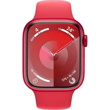 Apple Watch Series 9 GPS + Cellular 45 mm Aluminiumgehäuse (product)red, Sportarmband (product)red M/L