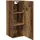 vidaXL Wandschrank Altholz 34,5 x 34 x 90 cm Holzwerkstoff