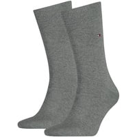 Tommy Hilfiger Classic Socken 2er Pack middle grey melange 47-49