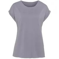 LASCANA Rundhalsshirt Damen flieder Gr.48/50