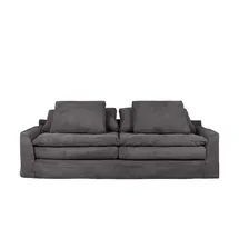 Soho Sofa 3-sitzig ¦ grau ¦ Maße (cm): B: 233 H: 95 T: 114.0