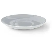 Dibbern Untertasse Dibbern Solid Color Untertasse zur Kaffeetasse grau