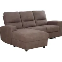 Femo Ecksofa - Mikrofaser 1-motorig mit elektrischer Relaxfunktion