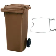 BRB-Lagertechnik Mülltonne MGB 120 l Braun