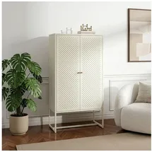 [en.casa] Viitasaari 150 x 80 x 40 cm Cremeweiß
