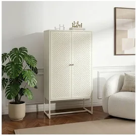 [en.casa] Viitasaari 150 x 80 x 40 cm Cremeweiß