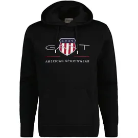 GANT Hoodie Schwarz 4XL
