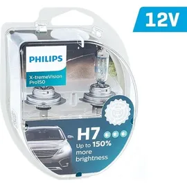 Philips 12972XVPS2 Halogen Leuchtmittel X-tremeVision H7 55 W 12 V
