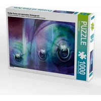 Calvendo Puzzle Weiße Perlen mit abstrakten Hintergrund 1000 Teile