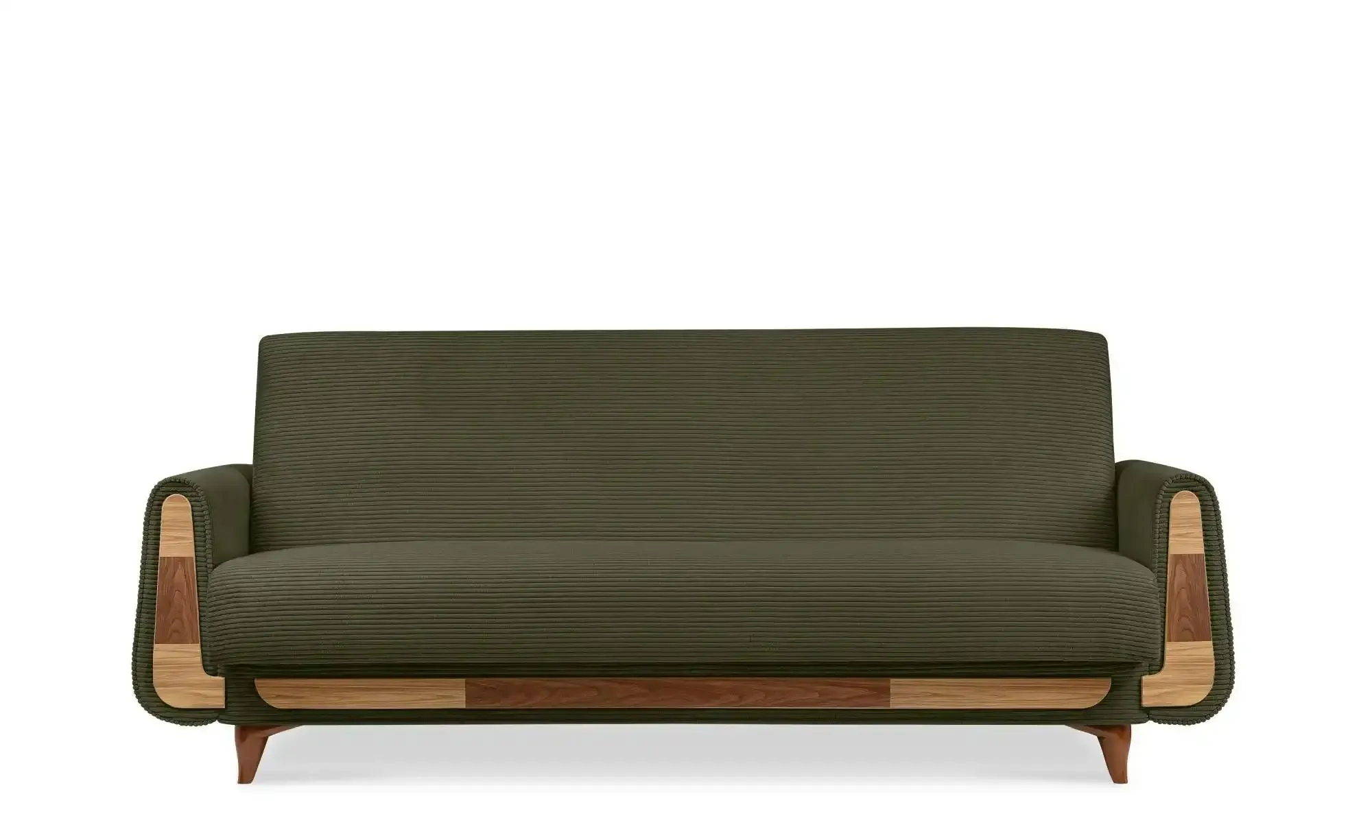 KONSIMO Einzelsofa  Gustavo II ¦ grün ¦ Maße (cm): B: 230 H: 98