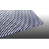 Polycarbonat Stegplatten, 4 mm, Glasklar, Hohlkammerplatten 1000 / 1250 / 1400 / 1500 / 2000 / 2500 / 3000 mm – Hohlkammerplatte für Gewächshäuser