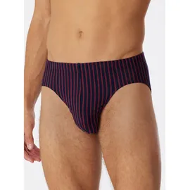 SCHIESSER 95/5 Essentials Herren Slip blau/rot L 2er Pack