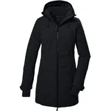 KILLTEC Damen Funktionsparka/Parka mit Kapuze KOW 307 WMN PRK, schwarz, 40,