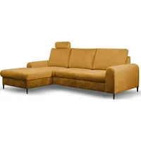 WFL GROUP Ecksofa Sofia gelb