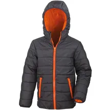 Result Padded Jacke Schwarz/Orange XXS