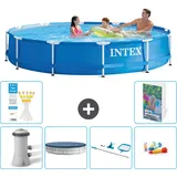Frame Pool Rund - 366x76 Cm - 7-teilig  S299