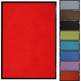 Karat Schmutzfangmatte Monochrom Rot