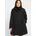 Mantel mit Kapuze und Bundfalten schwarz Gr 44 Zeitloser Parka mit eleganter Bundfalte und figurumspieldem A-Linien Schnitt