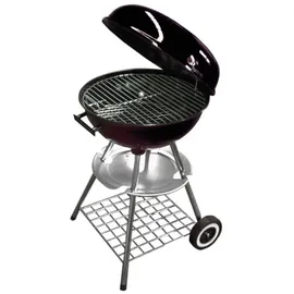Buri Emaille Kugelgrill schwarz