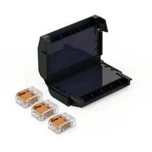 Cellpack 407862 EASY-PROTECT/332 Gelbox für Verbindungsklemmen flexibel: 0.2-4 mm2 starr: 0.2-4 mm2 1 St. Schwarz