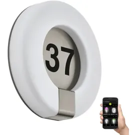 EGLO Hausnummernleuchte 98145 Silber/Weiß