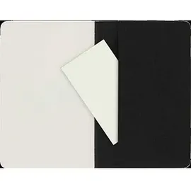 Moleskine Cahier pocket blanko, schwarz DIN A6. 3er Pack