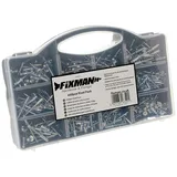 FIXMAN 514633 Blindnieten-Sortiment 650-tlg, Grey