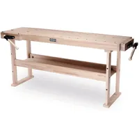 Holzkraft Hobelbank Holz 1901 braun